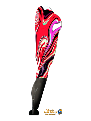 Abstract RedPink swirls V1 BOOT
