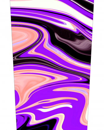 Abstract purple swirls v1 SLEEVE XL Mockup