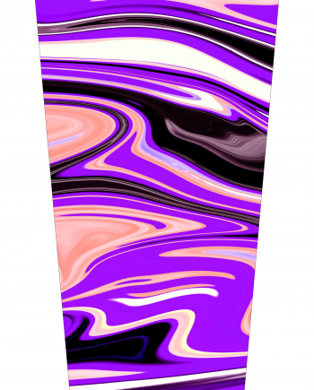 Abstract purple swirls v1 SLEEVE XXL Mockup