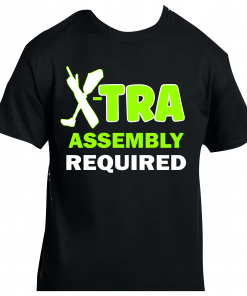 Extra assembly required V1 Mockup