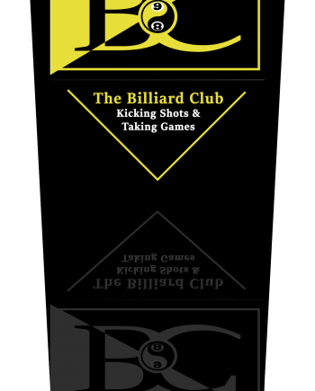 Billiards Club Logo SLEEVE XL Mockup