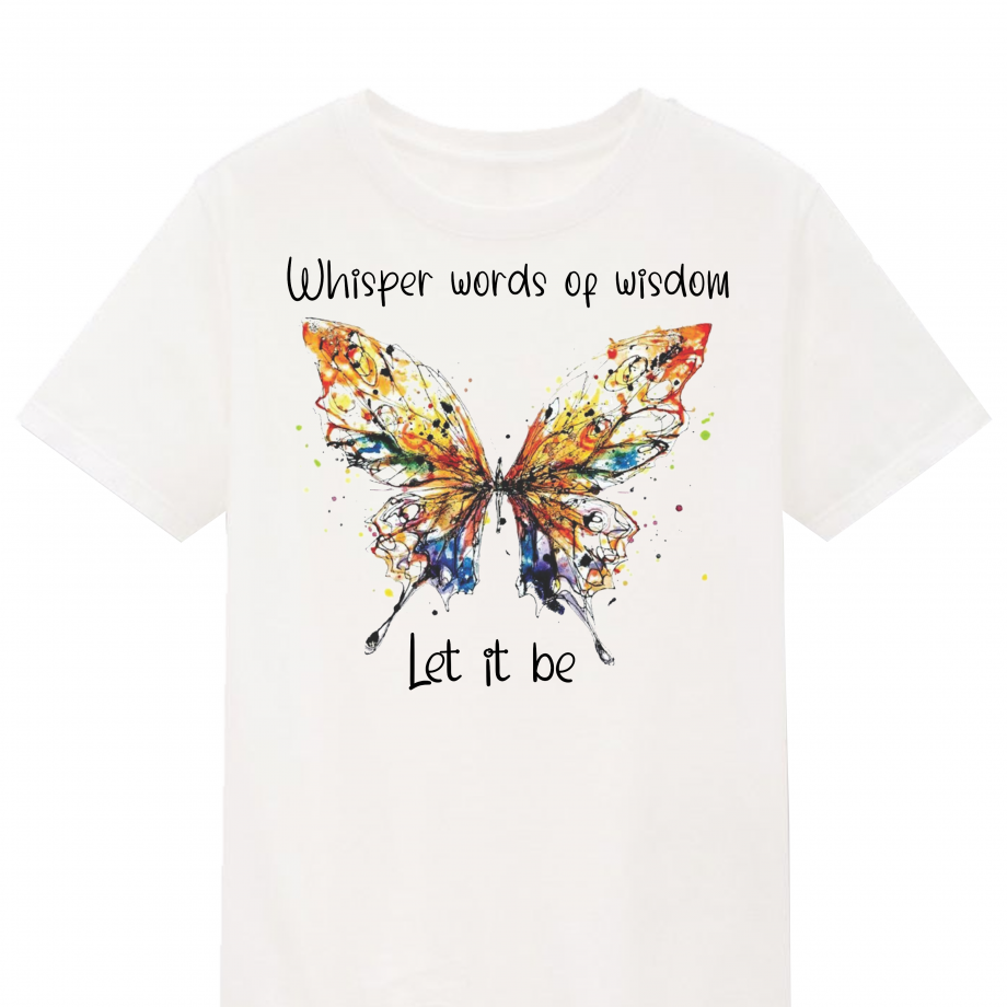 Butterly whisper words V1 tshirt