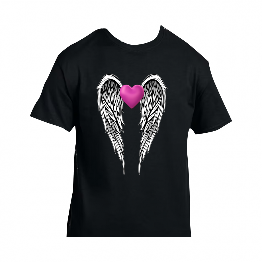 Heart angel wings V1