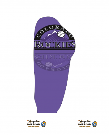 Colorado Rockies BB Logo V1 BOOT MOCKUP