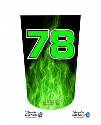 Flames Green 78 BTKA REG V2 Mockup
