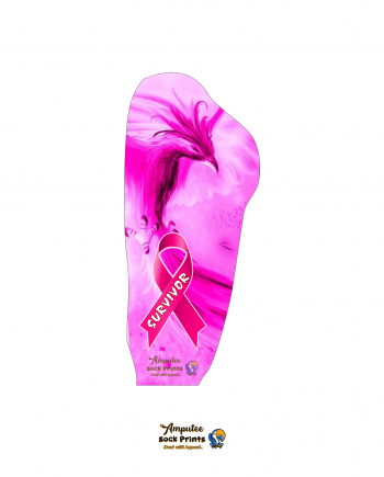Phoenix Pink Fire Cancer Survivor V1 BOOT