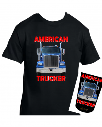 BigRig Western Star American Trucker V1 tshirt V1B SET Mockup